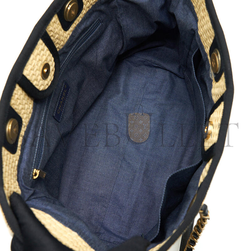 Ch**el deauville tote bag as7001 (32*26*15cm)